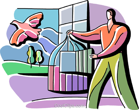 Doves Of Peace Royalty Free Vector Clip Art Illustration - Cartoon (480x381)