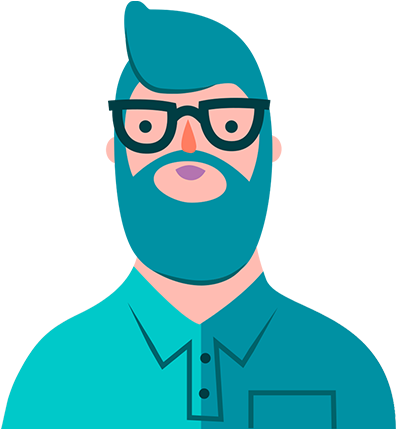 Man With Glasses - Cartoon (768x432)