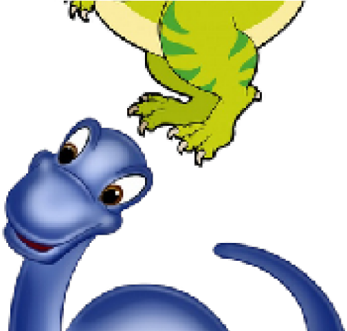 Dinosaur Clipart Transparent Background - Cartoon T Rex (640x480)