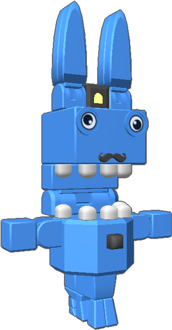 I Don't Know But He Has Mustash - Cartoon (768x768)