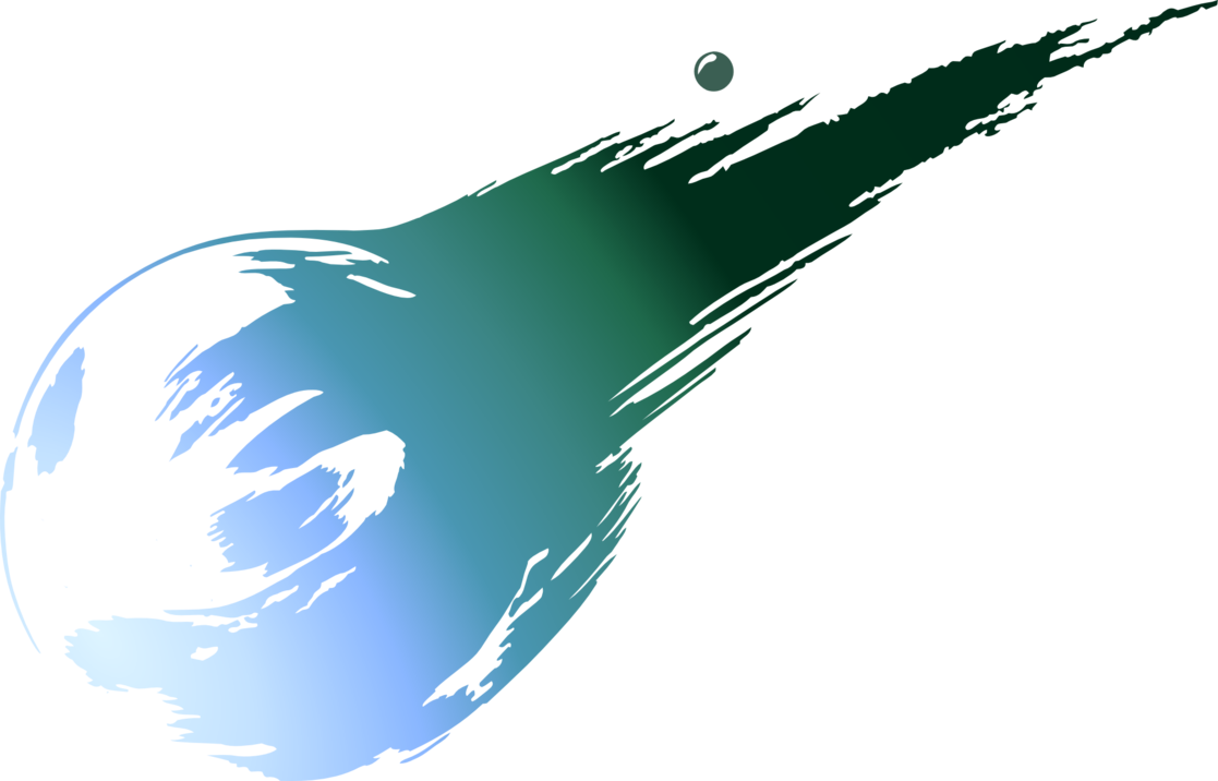 Meteor Png - Logo Final Fantasy 7 (1117x716)