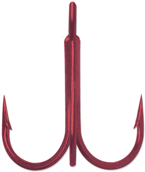 Vmc 5580 Inline Treble Tin Red Treble Hook 5580tr - Vmc 5580 Inline Treble Tin Red Treble Hook 5580tr (500x358)