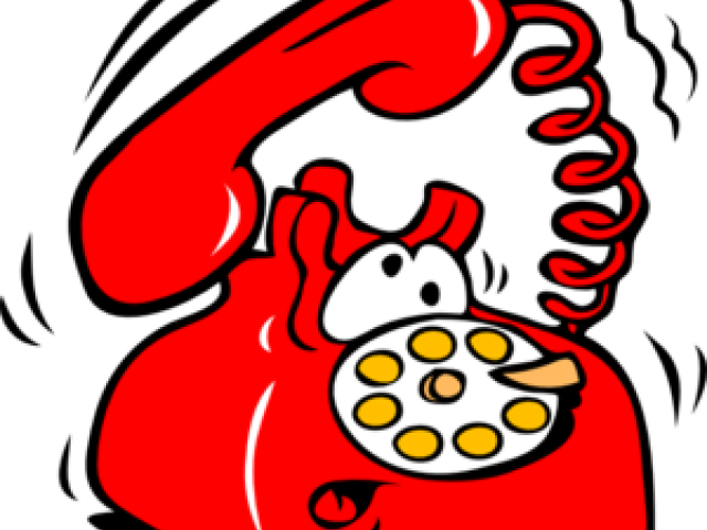 Telephone Clipart Phone Ring - Ringing Phone Clipart (640x480)