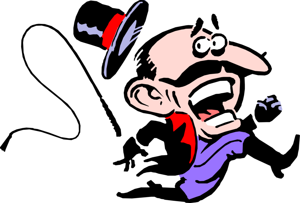 Vector Illustration Of Big Top Circus Master Of Ceremonies - Autonomic Nervous System (1034x700)