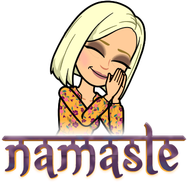 Daily Announcements - Namaste Bitmoji (398x398)