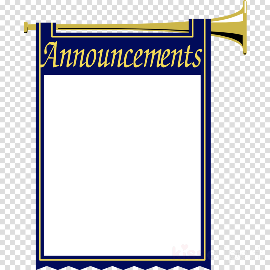 Announcement Clip Art Clipart Borders And Frames Picture - Brush Stroke Png Black (900x900)