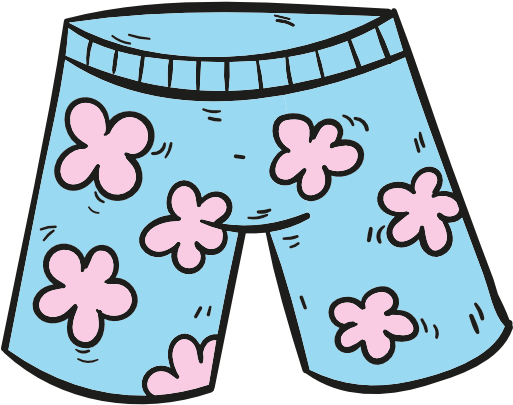 Picture Royalty Free Library Shorts Beach Art Transprent - Beach Clothes Icon (512x512)