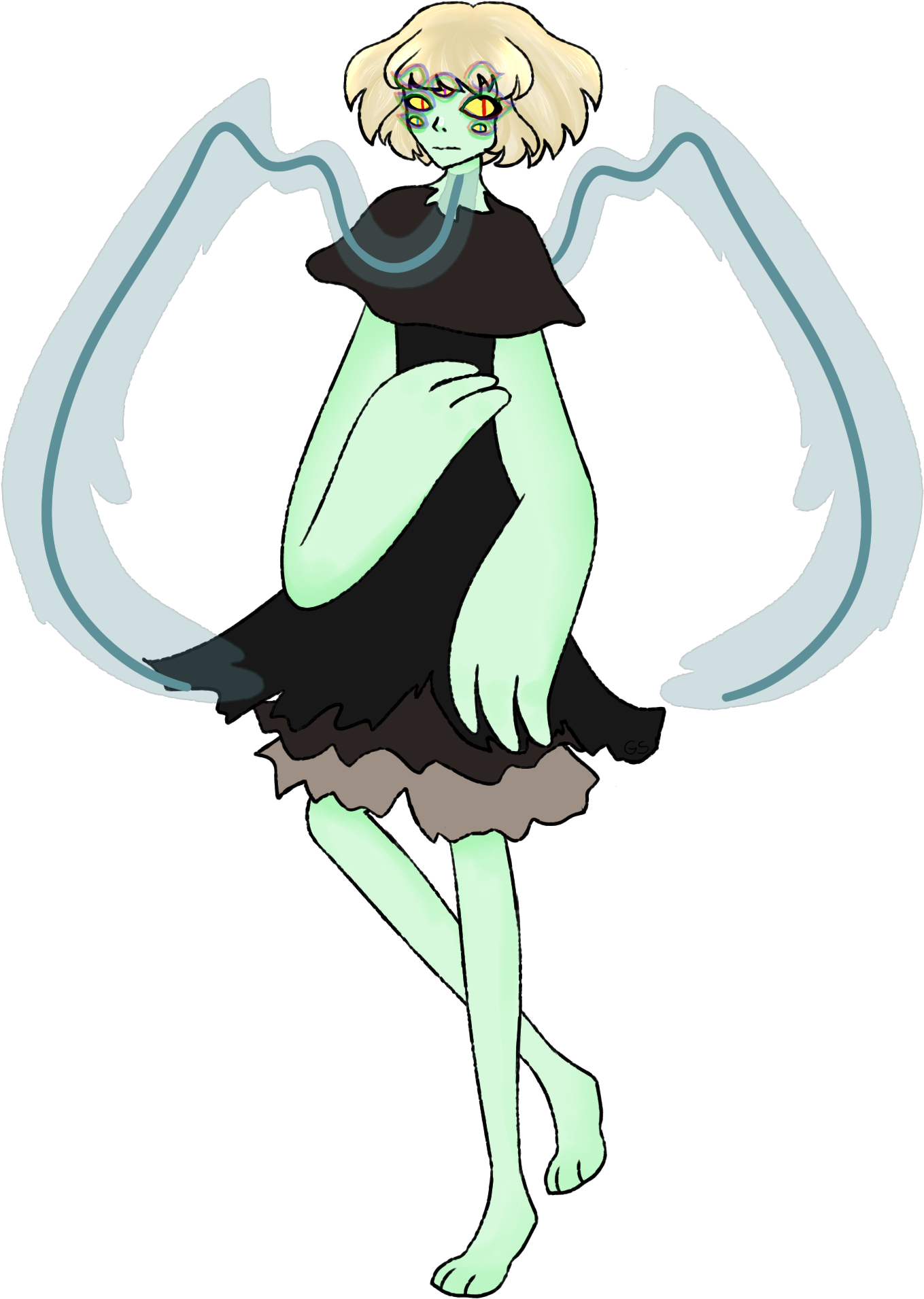 The Real Alien That Gives Alien Dead Her Name By Generalsin - Illustration (1920x2000)