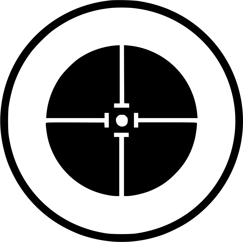 Target Svg Hunting Clipart Clip Art Freeuse Stock - Transparent Radar Icon Png (981x980)