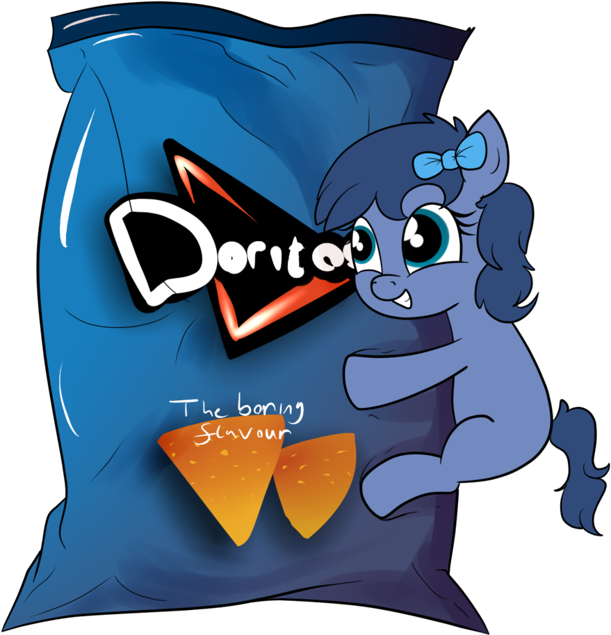 Moonatik, Bag, Bow, Chips, Doritos, Female, Food, Gift - Doritos (1018x1024)