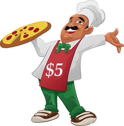 Cookies - Pizzaiolo Clipart (400x409)