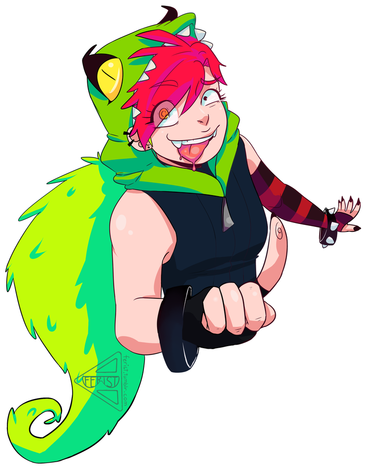 Dementia From Villainous By Ferist - Drawing (796x1004)