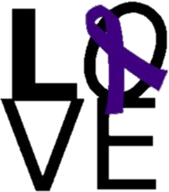 The Delicate Dance - Pancreatic Cancer Ribbon Png Transparent Background (375x475)