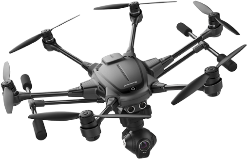 Png Free Library Drone Clipart Hexacopter - Yuneec Typhoon H Hexacopter Pro (600x600)