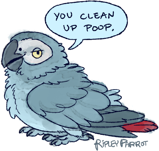 I'm Less Certain Of How He Learned To Demand “you Clean - Sticker (540x497)