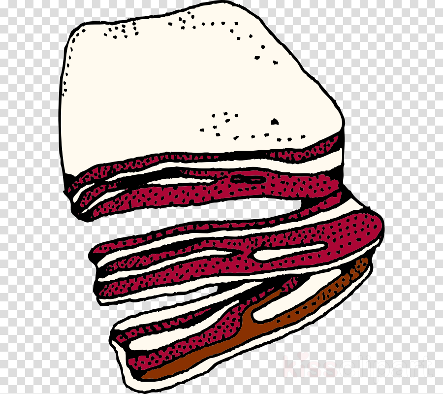Bacon Clip Art Clipart Bacon Montreal-style Smoked - Bear Icon Transparent Background (900x800)