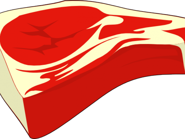 Royalty Free Beef Jerky Free On Dumielauxepices Net - Steak Ornament (round) (640x480)