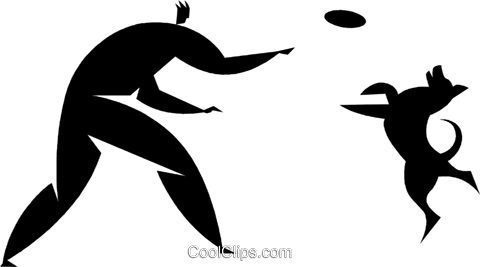 Person Playing Catch With The Dog Royalty Free Vector - Game (480x267)