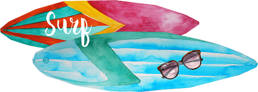 Clip Transparent Download Packages Pura Vida Mini Hostel - Surfing (836x300)