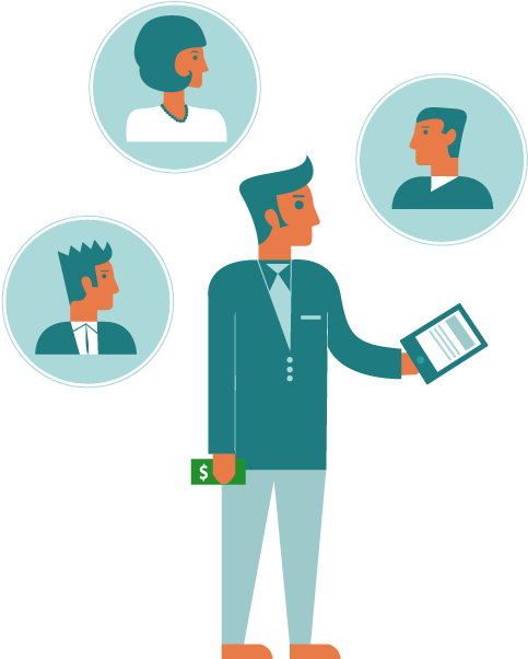 Sign Up For Our Concierge Plan And We'll Guide You - Cartoon (550x620)