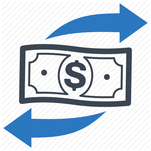 Financial Transaction Icon Clipart Financial Transaction - Money Transfer Icon Png (512x512)