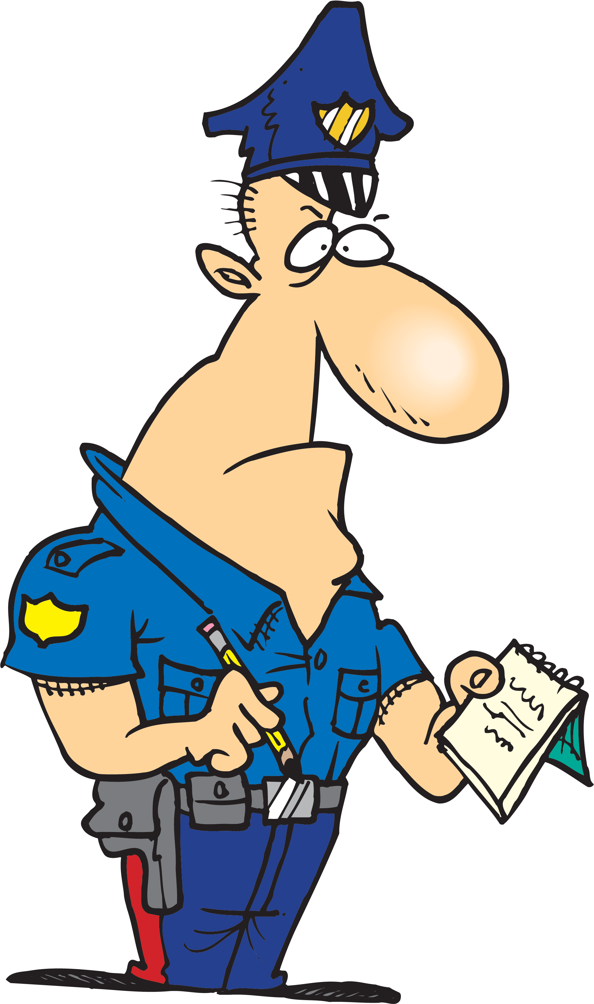 Finance Clipart Money Fine Free For Download On Rpelm - Police Officer Writing Report (2000x3381)