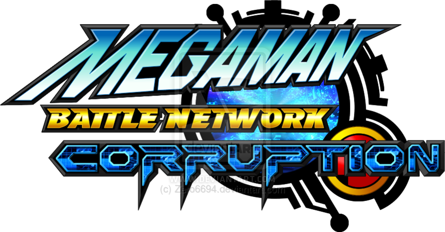 Mmbn Corruption Logo By Zero6694-d5223fw ] - Megaman Battle Network Logo (900x469)