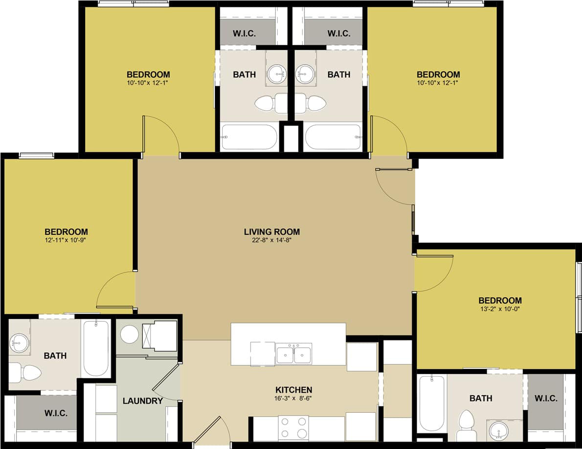 Save - Zoom - Lease - Floor Plans Are An Artist's - Floor Plan (1224x967)