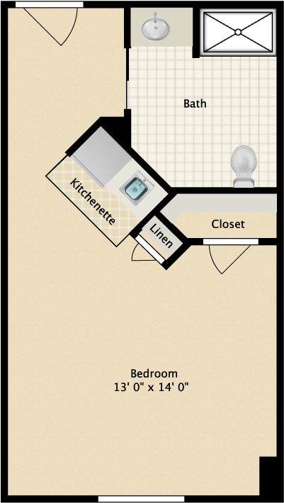 Senior Living-low Income Furnish This Floor Plan - Low Income Nh Floor Plans (750x750)