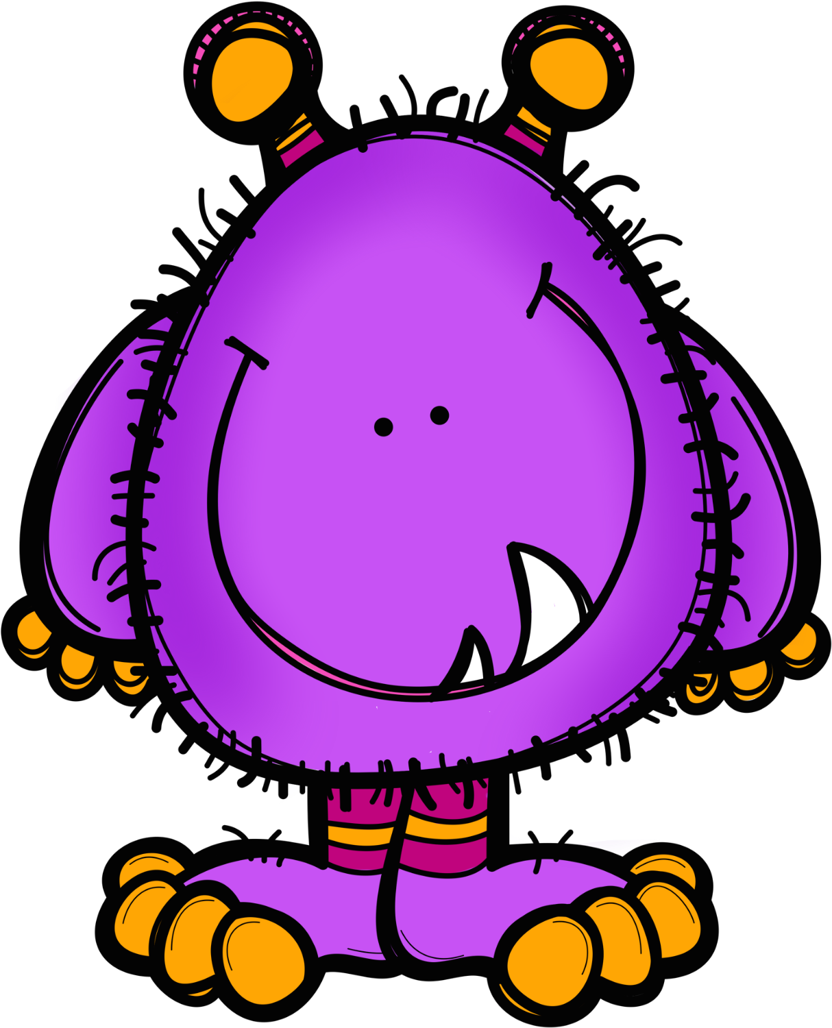 Ch B *✿* Monsters ✿ Cute Monsters, Little Monsters, - Monstruos Bonitos (1346x1583)
