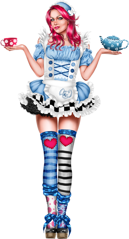 Pin By J - Miss Wonderland - Women's Sexy Adult Costume (418x771)