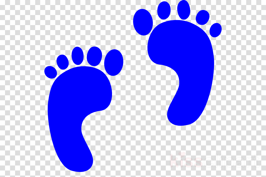 Foot Prints Black Cartoon Png (900x600)