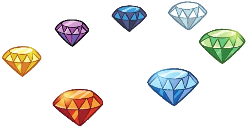 Emerald Clipart Sonic The Hedgehog - Chaos Emeralds Png (524x280)