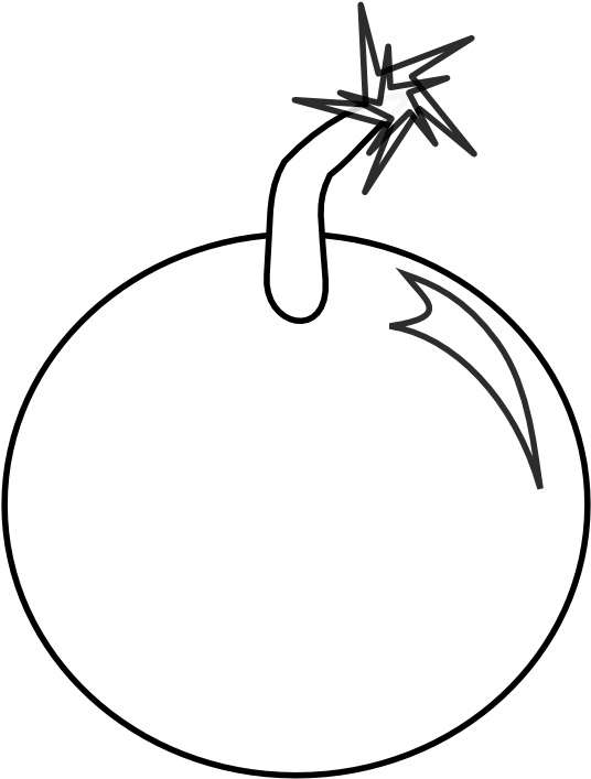 Banner Royalty Free Stock Chaos Drawing Atomic Bomb - Clip Art (555x722)