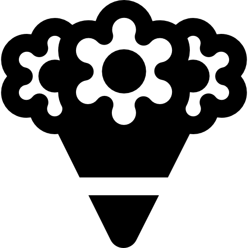 Bouquet Of Flowers Free Icon - Bunch Of Flowers Icon (512x512)