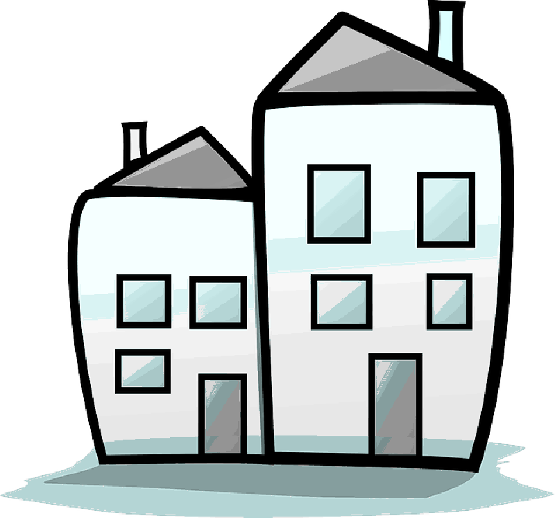 7 Tips For Choosing A Silver Lake Realtor - Free Clipart Apartment Building (800x747)