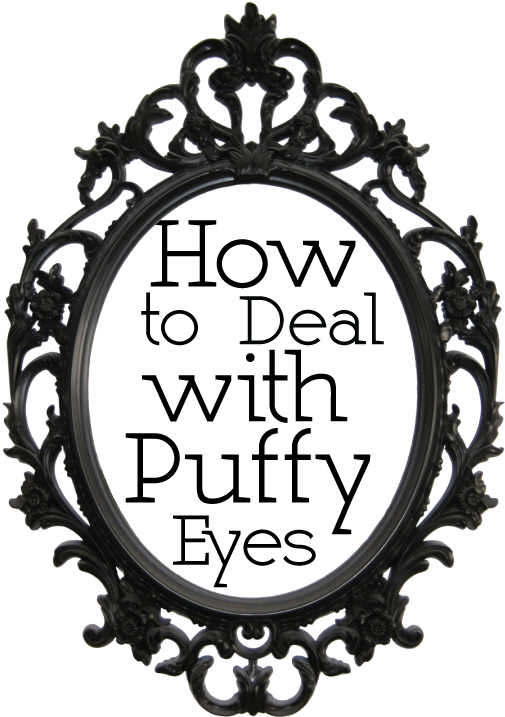 How To Deal With Puffy Eyes - Imagen De Un Espejo (516x729)