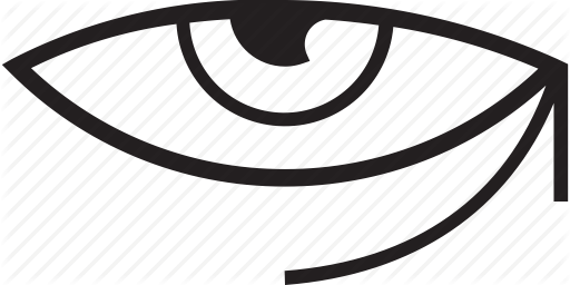 Picture Freeuse Eye Expression By Linda Tsai Look See - Tired Eye Clipart (512x256)