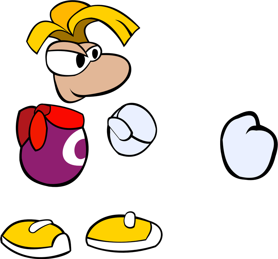 Rayman Punch On Deviantart Png Rayman Punch - Rayman (927x862)