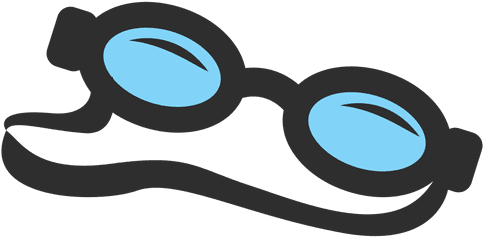 Image Black And White Download Clipart Swim Goggles - Image Black And White Download Clipart Swim Goggles (512x512)