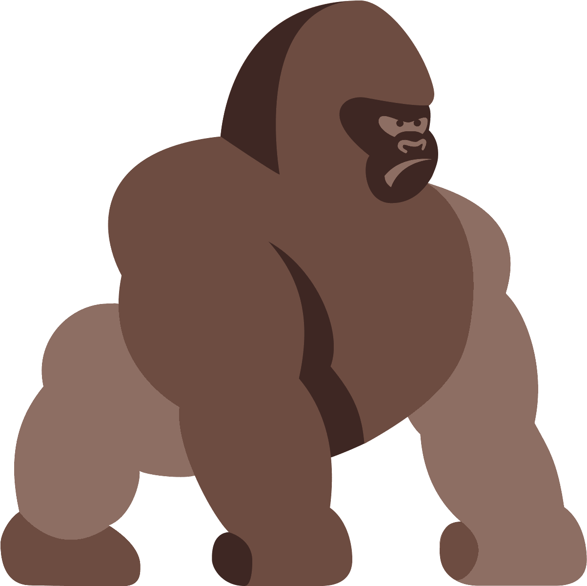 Gorilla Icon - Brainilis - Brain Games (1600x1600)