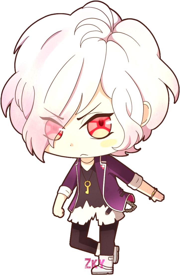 Subaru Drawing Diabolik Lovers Banner Free Library - Diabolik Lovers Subaru Chibi (800x1149)