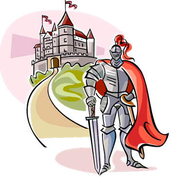 Camp Clipart Medieval - Sir Vincent Of Fairfax: A Knight's Tale (350x364)