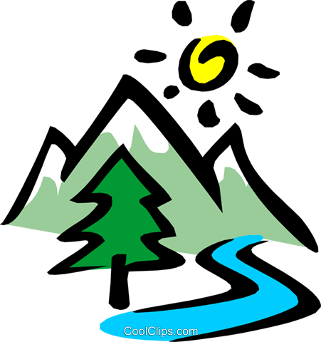 Berge Vektor Clipart Bild Natu0414 Coolclipscom - Cedar Creek Lumber (451x480)
