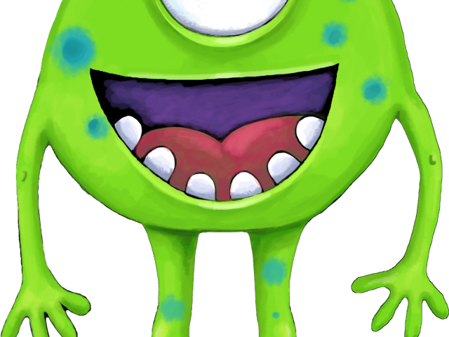 Green Eyes Clipart Printable - Aliens Cartoon (640x480)
