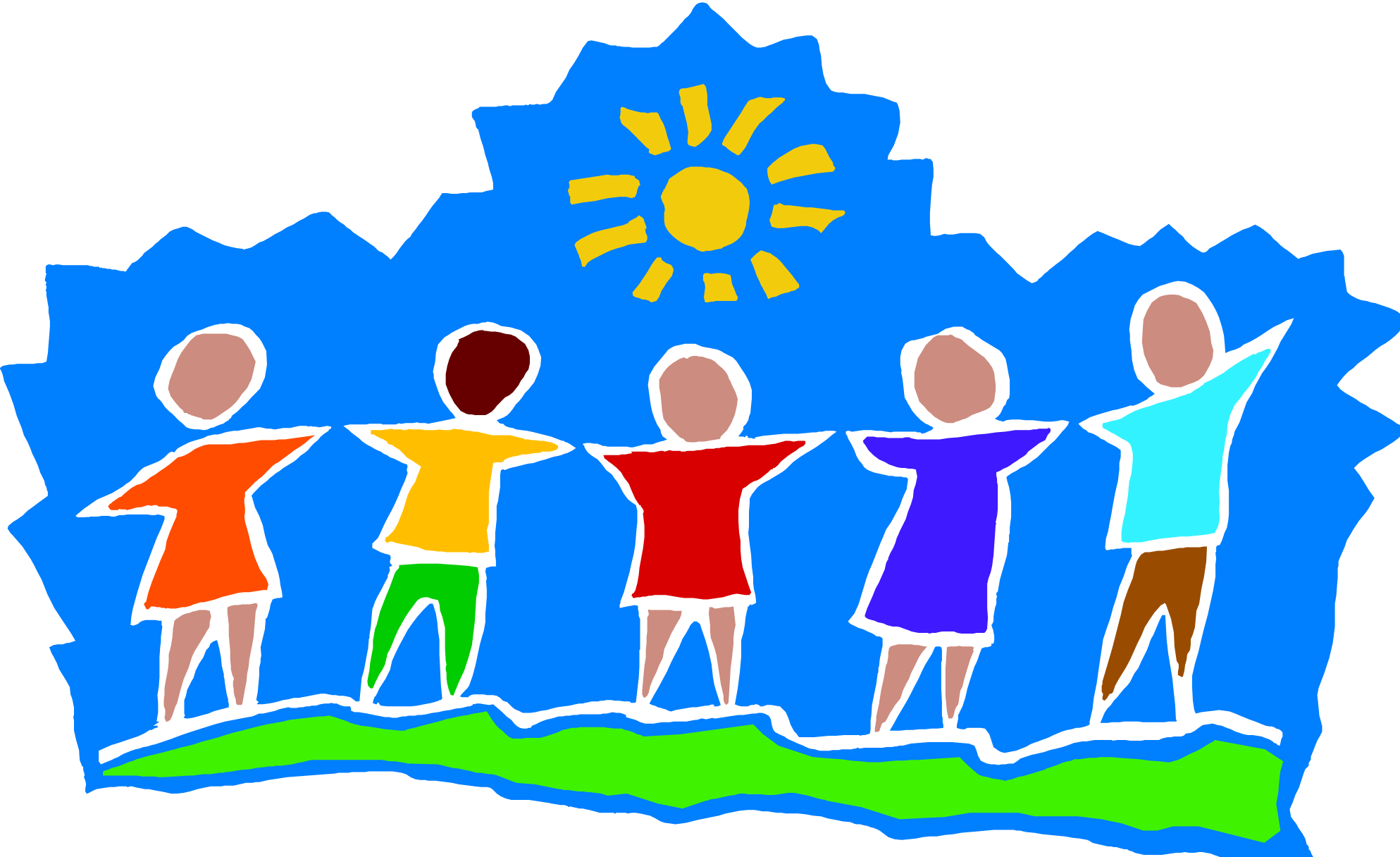 Clipart Black And White Stock Walk Info - Week Of The Young Child 2018 (1987x1216)