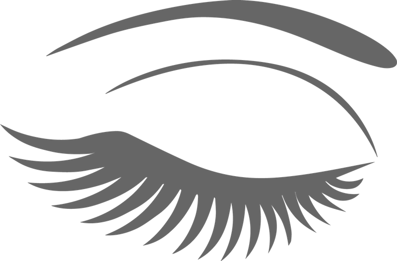 Vector Free Stock Extensions Cosmetics Clip Art Transprent - False Eye Lashes Decal Vinyl Sticker Hot Sexy Girl (800x526)