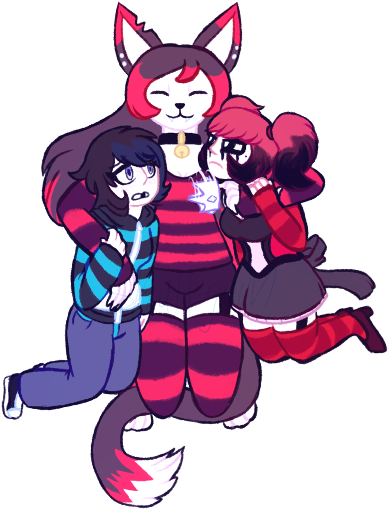 At But Really Awkward Buddy Hug By - Cartoon (780x1023)