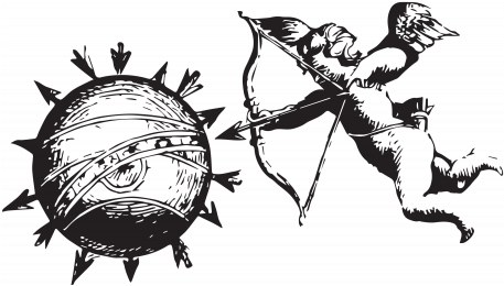 Heritage Stamp Cupid Graphic By Marisa Lerin - Digital Scrapbooking (456x456)