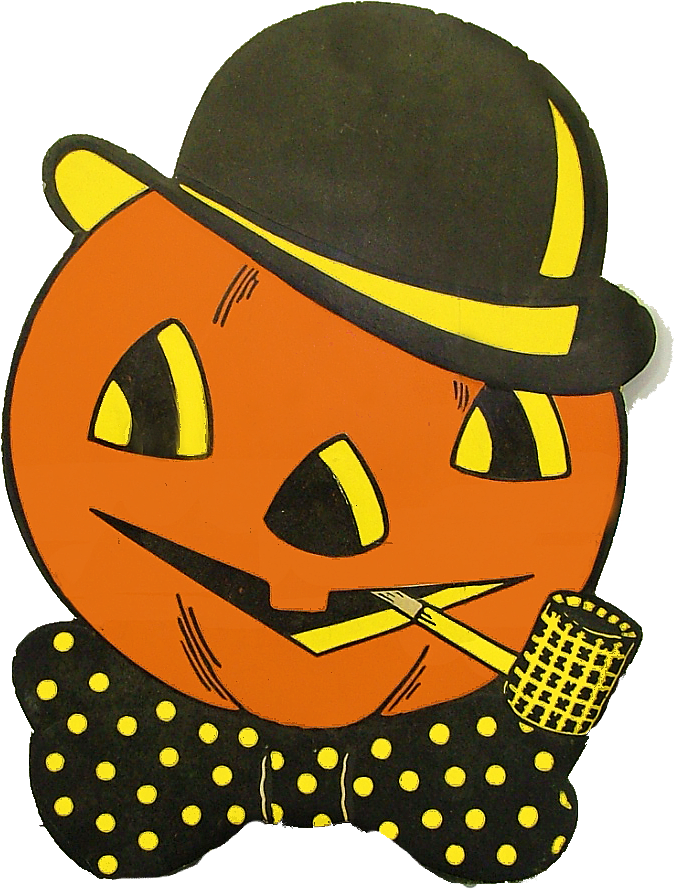 Vintage Halloween - Vintage Free Printable Halloween Decorations (737x961)